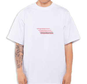 Nothings Really Permanent Red - Tee
